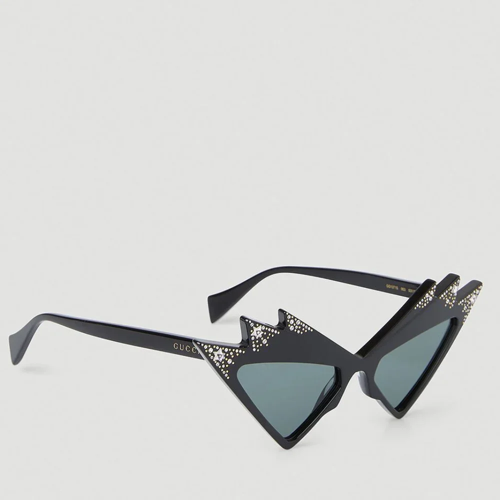 Gucci Cat Eye Rhinestone Sunglasses
